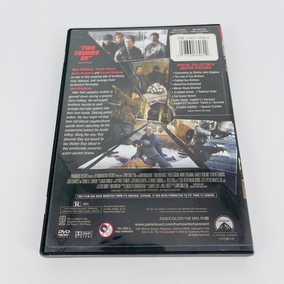 Four Brothers Movie DVD - Good Used Condition - Picture 7 of 13